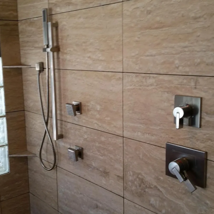 Shower fixture installation for Water Heater Replacement in Wilbraham